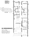 02 Residence 3 bedroom 2,562 sqft
