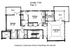 1701 Floor plan C 1,400 sqft.