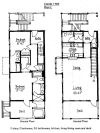 1785 floor plan C 1,460 sqft.