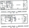 25 Central Square 1 bedroom floor plan 840 sqft units 2, 3 & 4 