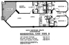 Blue Mountain Beach 3 bedroom floor plan B 1564 sqft.