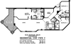 Blue Mountain Beach 3 bedroom floor plan C 1948 sqft.