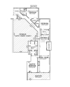 D floor plan, Gross Square Feet: 2400 Balcony: 407