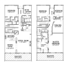 J1 floor plan, (Unit First Floor) Gross Square Feet: 2252 Balcony: 342 (Unit Second Floor) Gross Square Feet: 2259 Balcony: 342