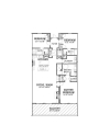 N floor plan, Gross Square Feet: 2396 Balcony: 400